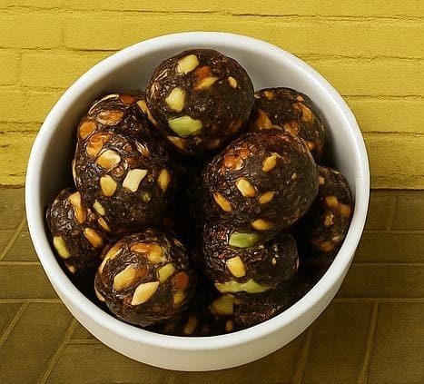 Nutri Balls - Dry Fruits Laddu, Protein Bar, Healthy Snack